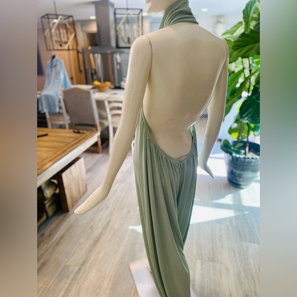 Urban Outfitters Sage backless jumpsuit - Picture 4 of 5